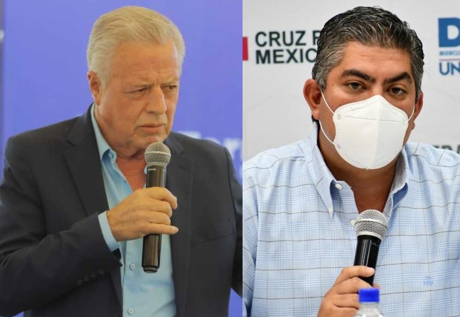 Alcaldes de Torreón, Jorge Zermeño y de Monclova, Jesús Alfredo Paredes López. (Especial)