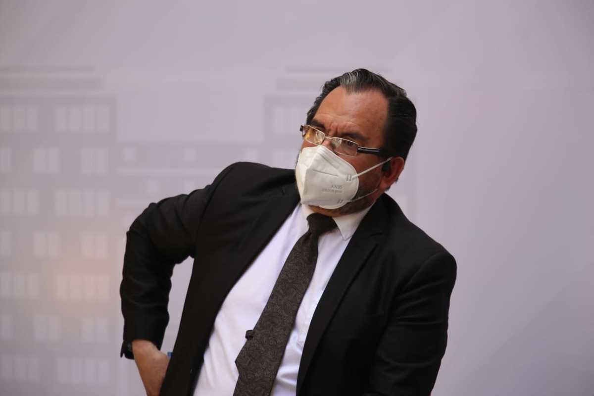 Alejandro Efraín Benítez Herrera, secretario de Salud de Hidalgo. (Jorge Sánchez)
