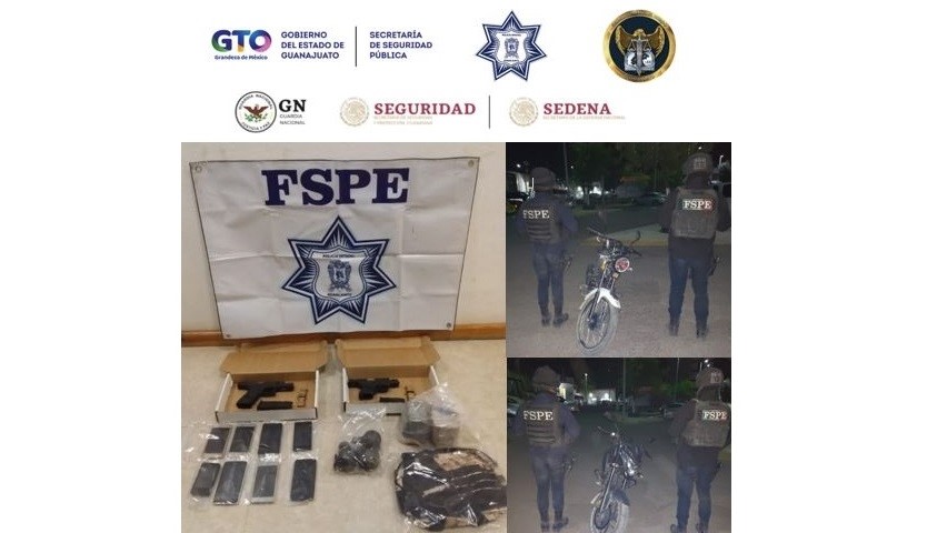 Capturan en Celaya a 6 integrantes de célula criminal y liberan a plagiada
