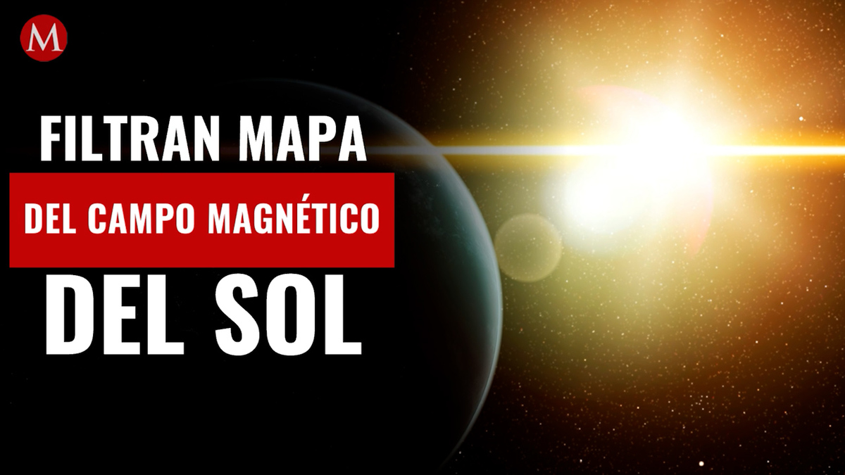 Filtran mapa sin precedentes del campo magnético del Sol; así luce