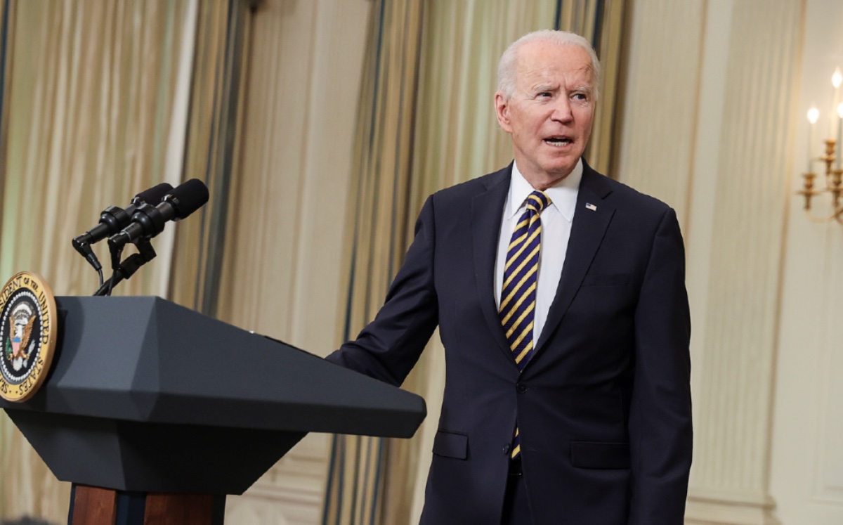 Joe Biden este miércoles durante la firma de una orden ejecutiva en la Casa Blanca. (Reuters)