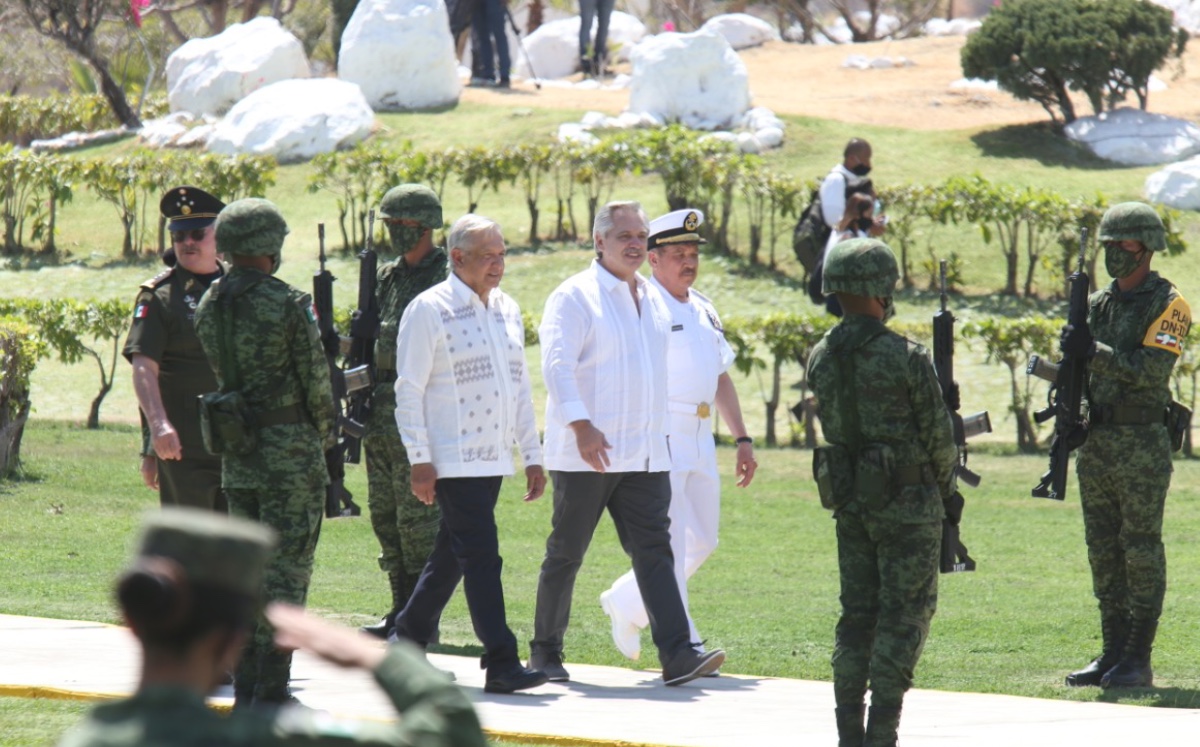 López Obrador y Fernández plantearon 15 objetivos en común para mejorar las relaciones bilaterales. (Juan Carlos Bautista)