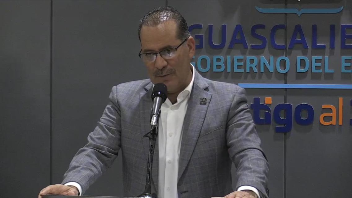 Martín Orozco Sandoval, gobernador de Aguascalientes.
