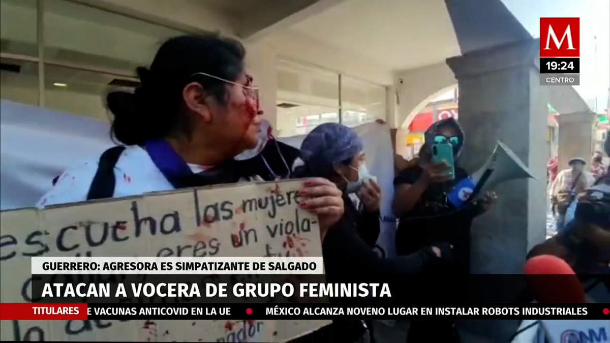 Mujeres se enfrentan con simpatizantes de Félix Salgado Macedonio en Guerrero
