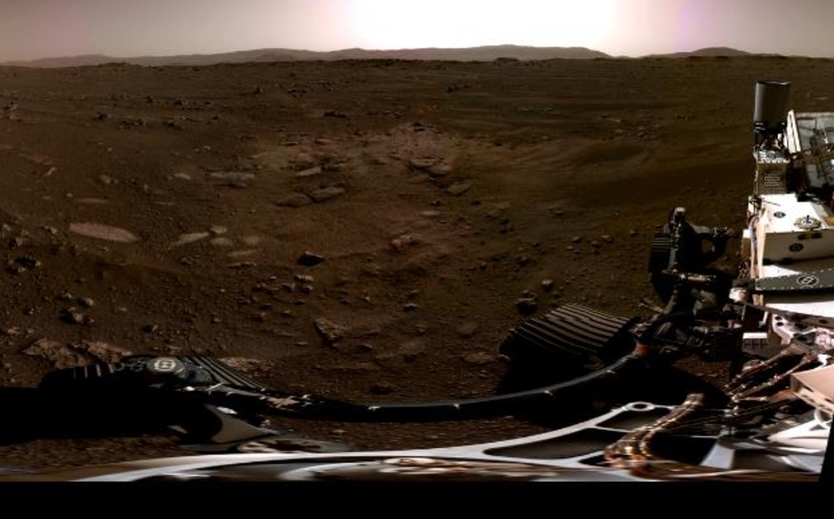 Primer panorámica tomada desde el Planeta Rojo (NASA)