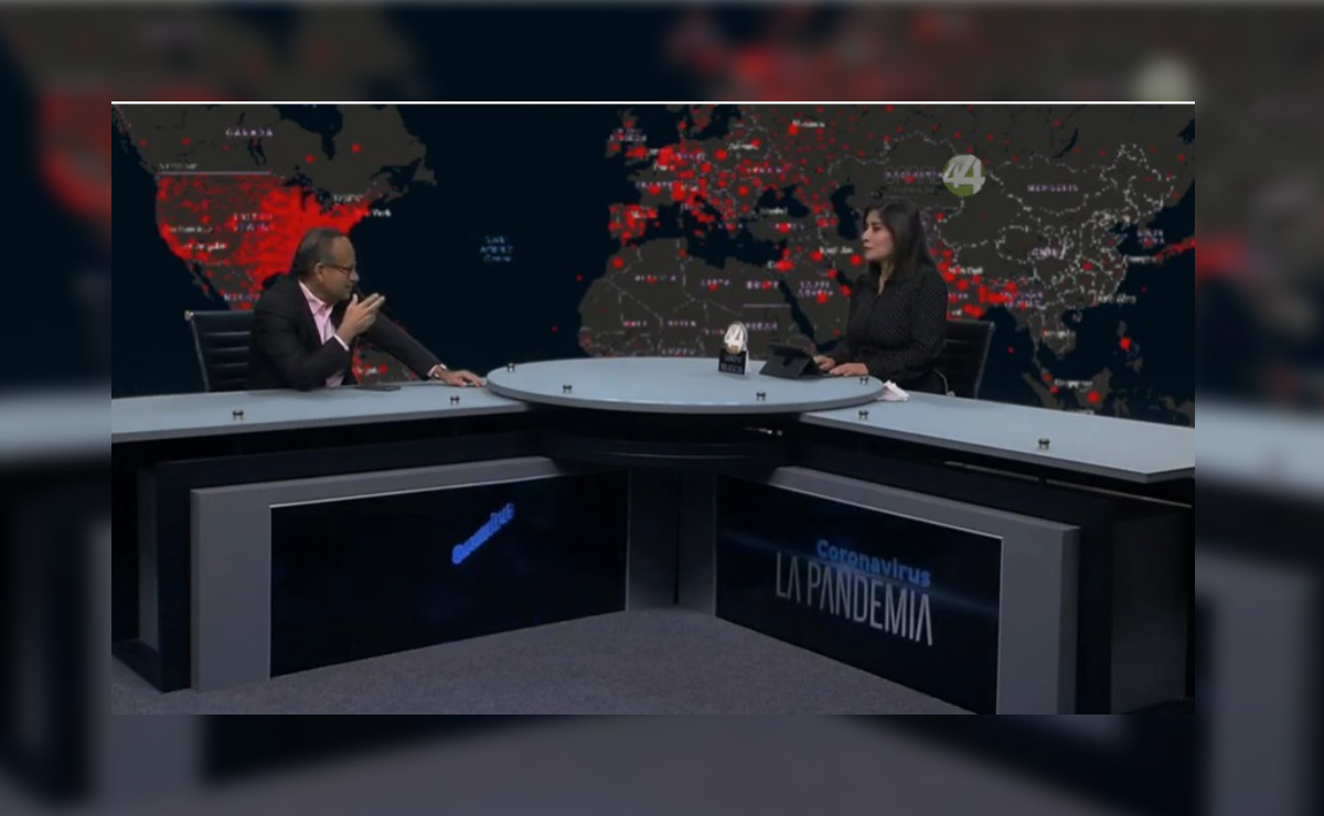 El programa "Coronavirus, la pandemia" se replica en varias televisoras de México y Latinoamérica (Cortesía)