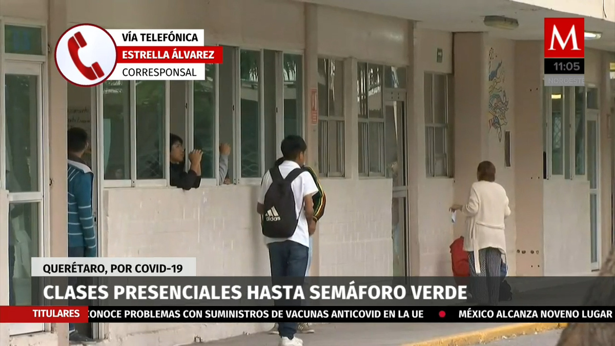 En Querétaro, las clases presenciales serán permitidas hasta semáforo verde