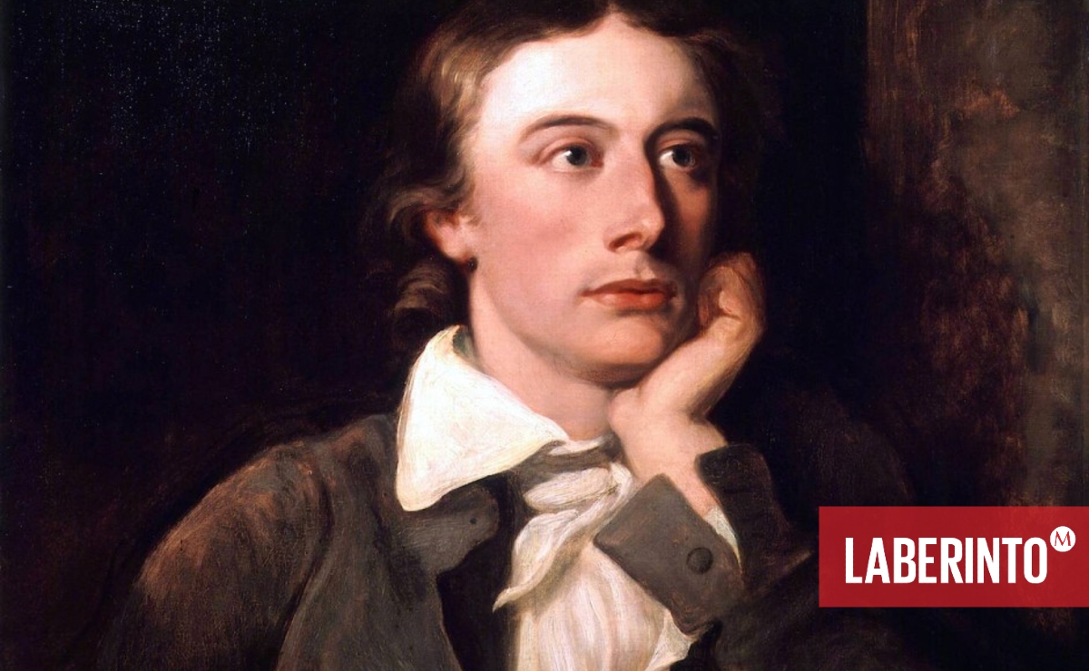 Retrato de John Keats, por William Hilton, 1822. (Archivo)