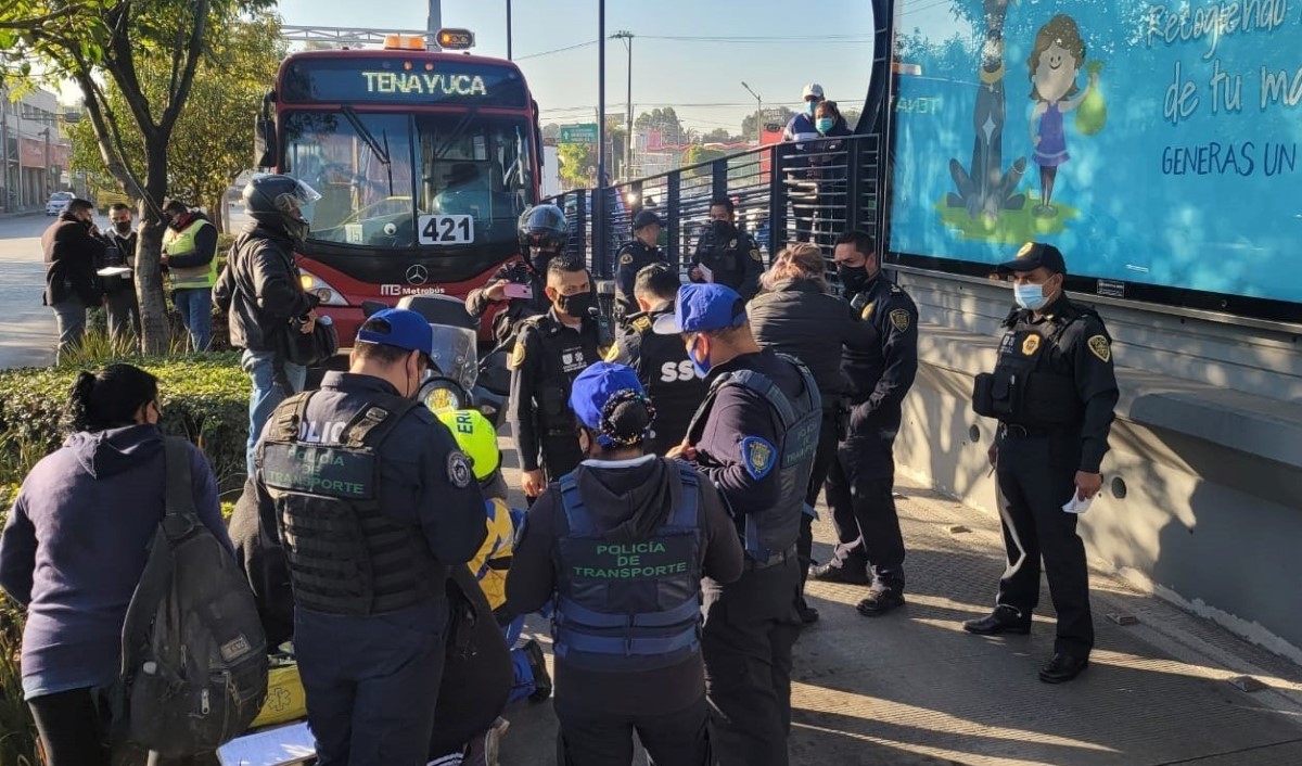 El accidente ocurrió en la estación Progreso Nacional en la calzada Vallejo. | Ramón Ramírez