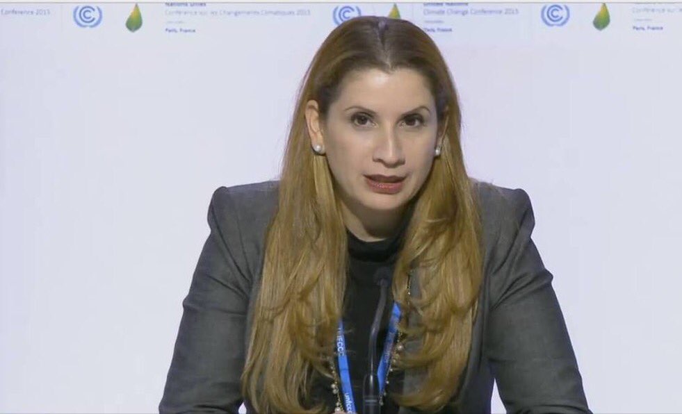 Claudia Salerno fue declarada persona non grata por la Unión Europea. | Twitter: Claudia Salerno