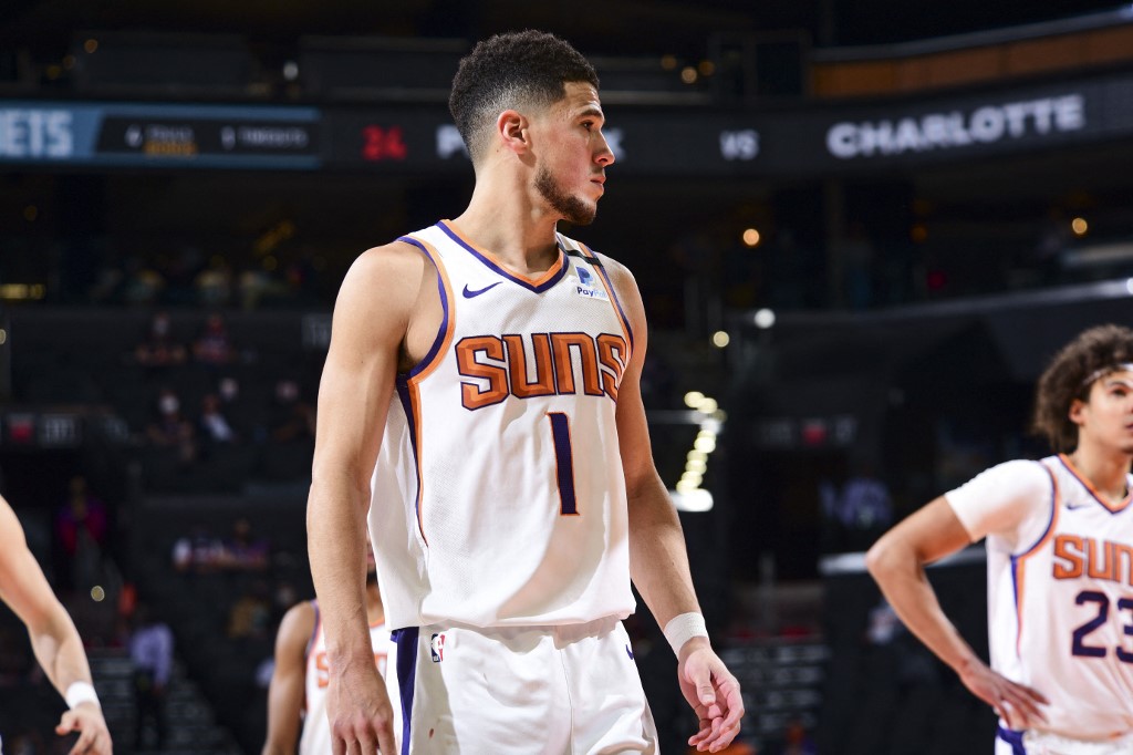 Devin Booker /AFP)
