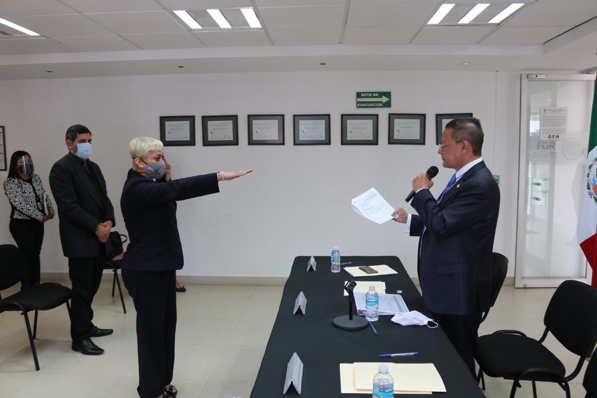 Elizabeth Ibarra, nueva delegada FGR en Puebla. (Especial)
