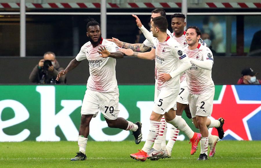 Milán avanzó a Octavos de la Europa League (EFE)