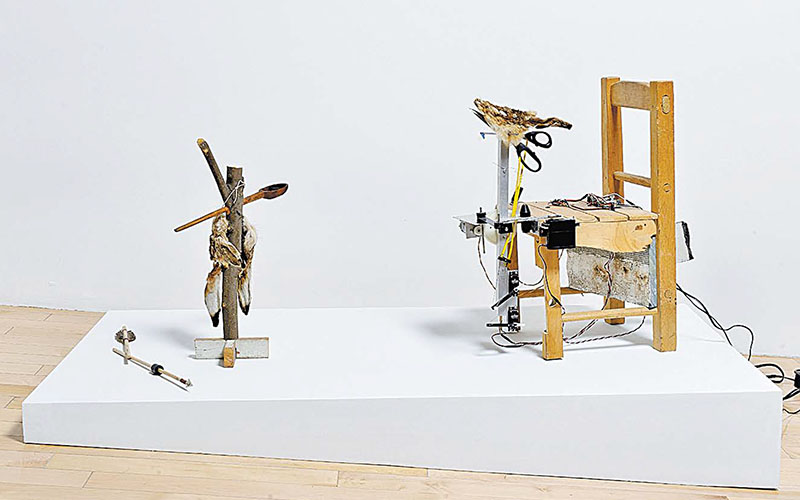Obras de Fernando Palma y Germán Venegas forman parte del acervo contemporáneo. (Museo Amparo)