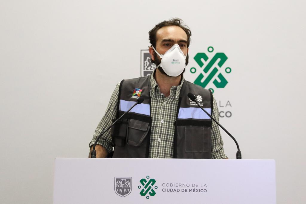 El secretario de movilidad de la Ciudad de México, Andrés Lajous. (Janayna Mendoza)