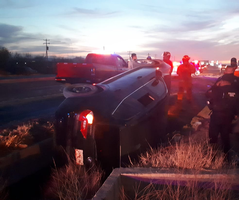 El accidente se registró la tarde- noche del jueves. (Notivox Digital)