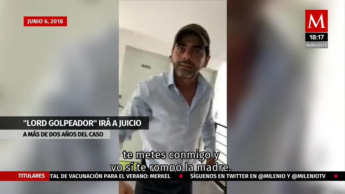 A casi un año de denuncia por violencia, abren proceso a 'Lord Golpeador'