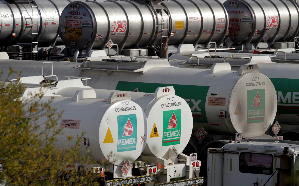 En el cuarto trimestre de 2020, Pemex registró una utilidad neta de 124 mil 209.8 mdp. Foto: (Reuters)