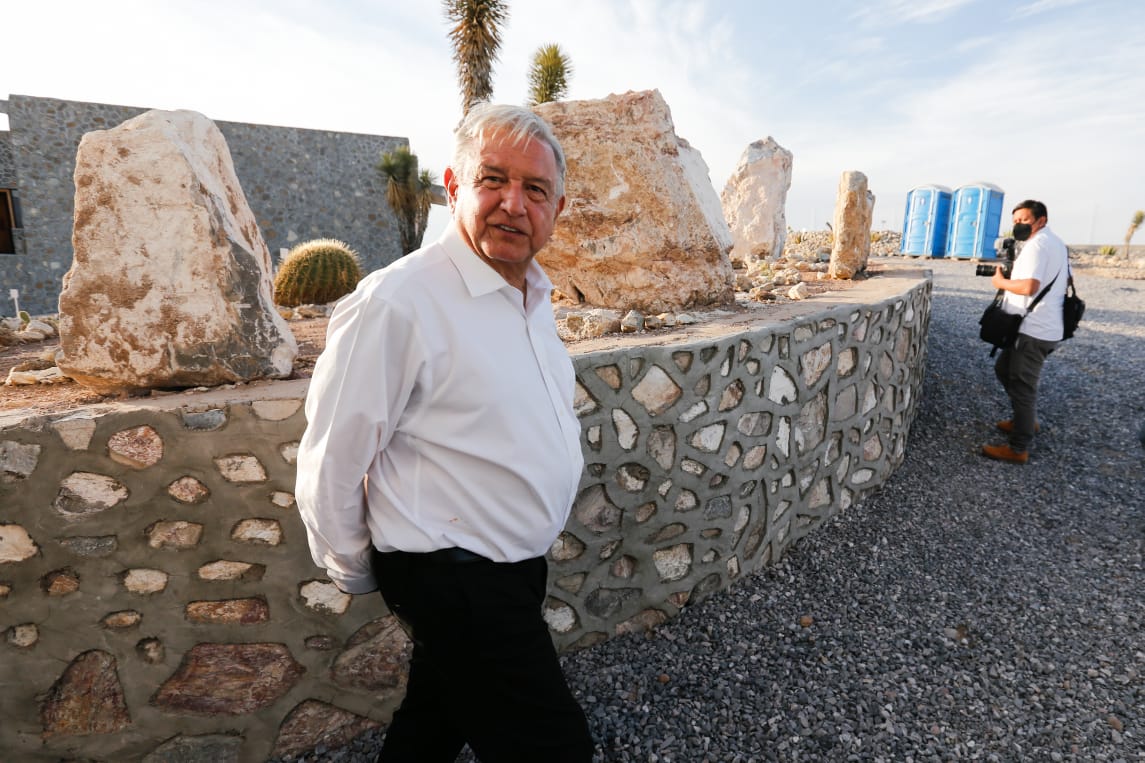 El presidente visitó el estado de Zacatecas. (Omar Franco)