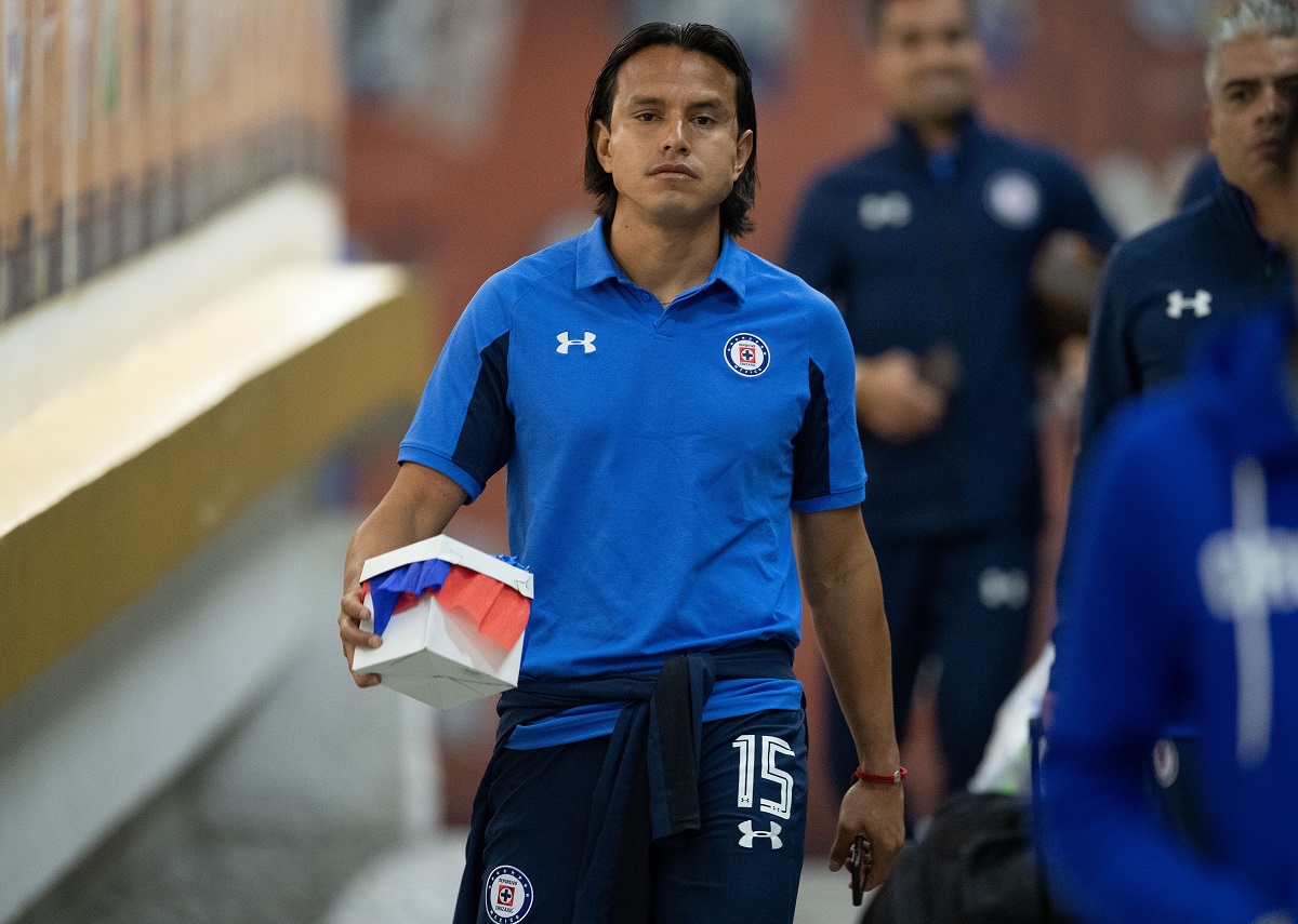 Gerardo Flores con Cruz Azul