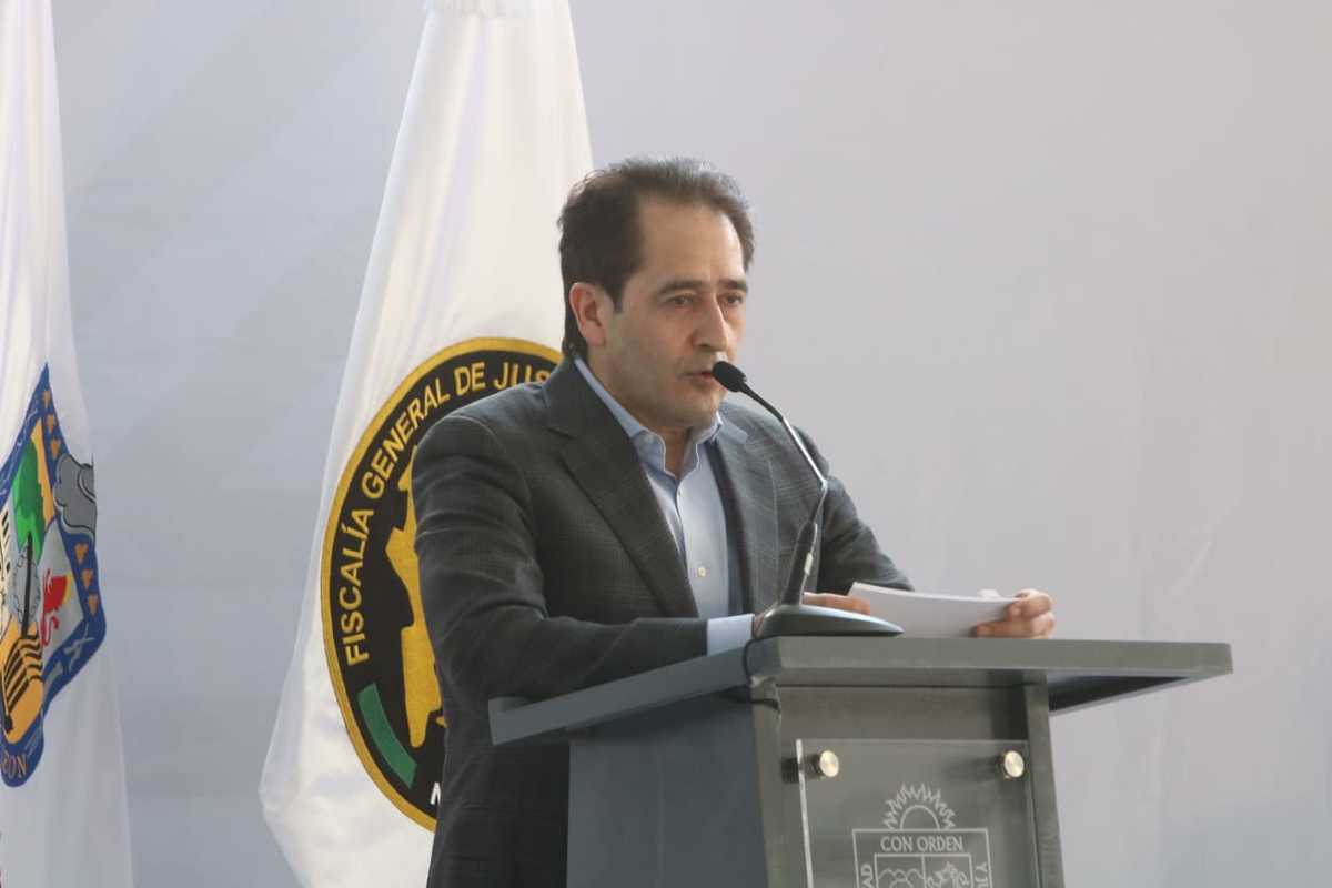 Gustavo Adolfo Guerrero, titular de la Fiscalía General de Justicia. Foto: Leonel Rocha