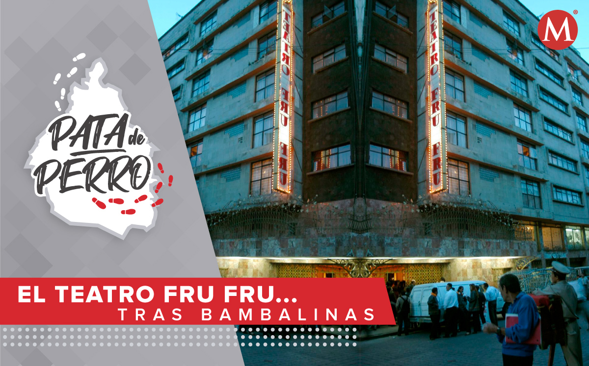Historia del teatro Fru Fru. (Foto: Cuartoscuro | Diseño: Óscar Ávila)