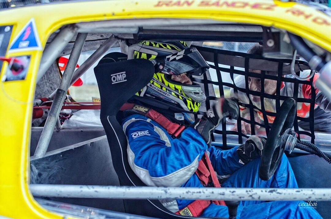 Irán Sánchez trabaja para la Nascar 2021. (Especial)