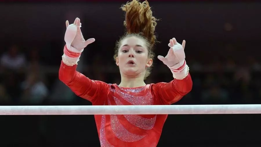 Jennifer Pinches, gimnasta británica (AFP)