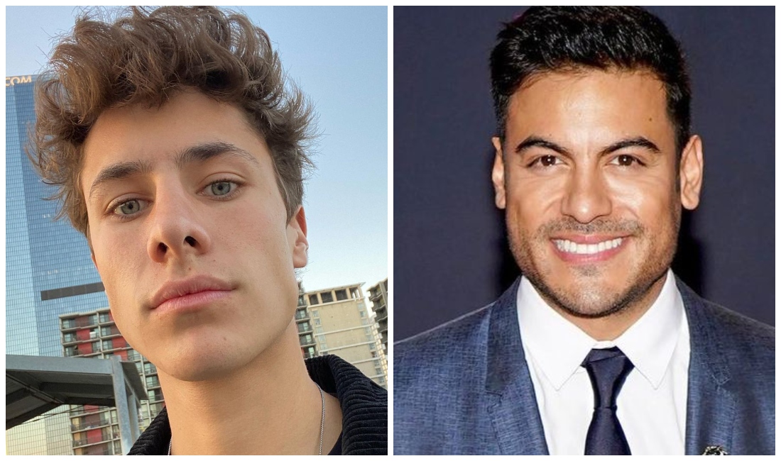 Juanpa Zurita y Carlos Rivera trabajaron en "Quién es la máscara" (Instagram).