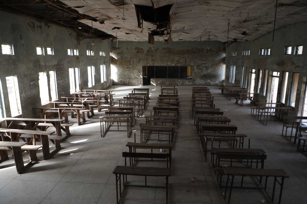 Las niñas fueron secuestradas de una escuela secundaria al noreste de Nigeria. (AFP)