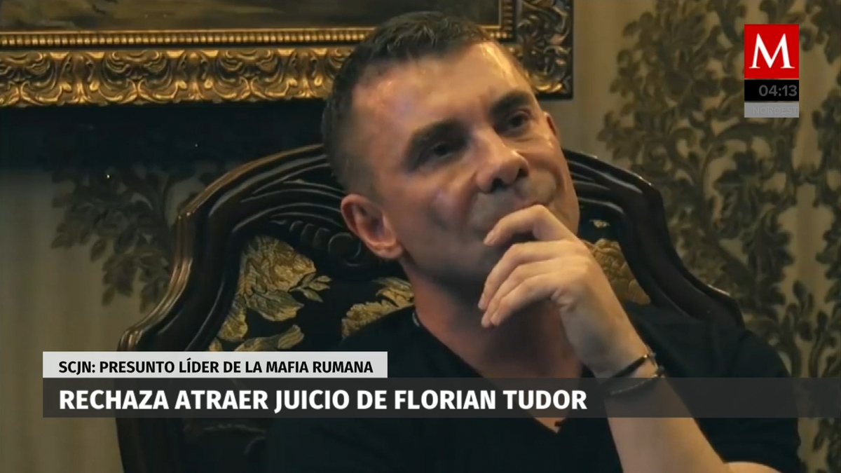 SCJN rechaza atraer juicio de Florian Tudor, presunto líder de mafia rumana