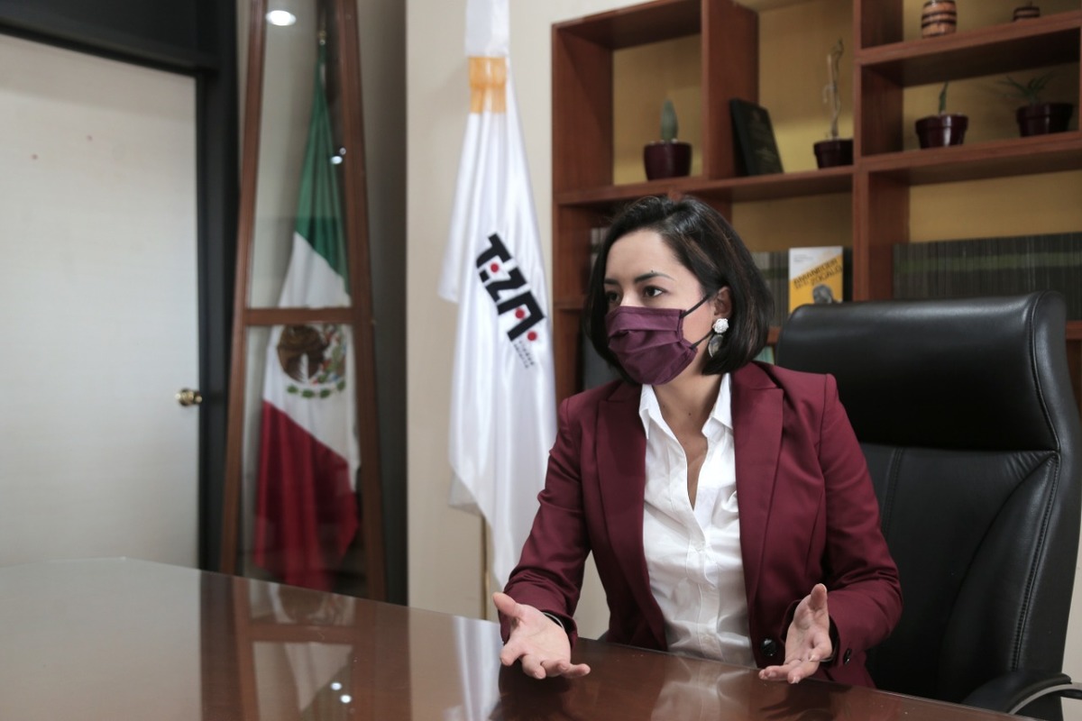 Susana Ángeles, presidenta municipal de Pachuca. (Carlos Dayan Aparicio)