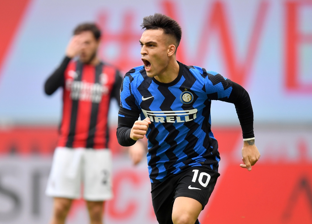 Lautaro Martínez, delantero del Inter de Milán (Reuters)