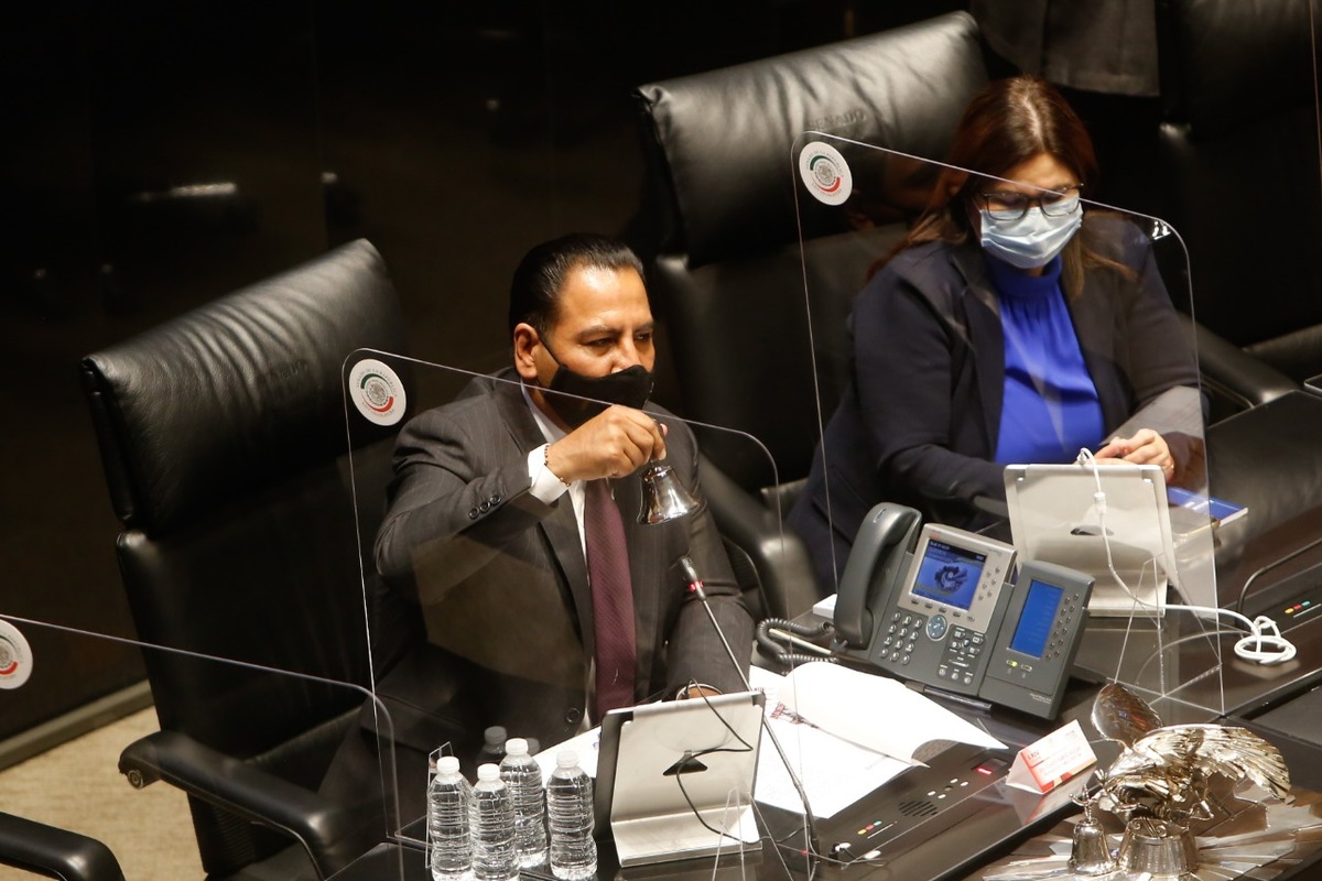 El 25 marzo del 2020 cuando el Senado avaló que ante la pandemia del covid-19 no se podrá sesionar. (Ariana Pérez)