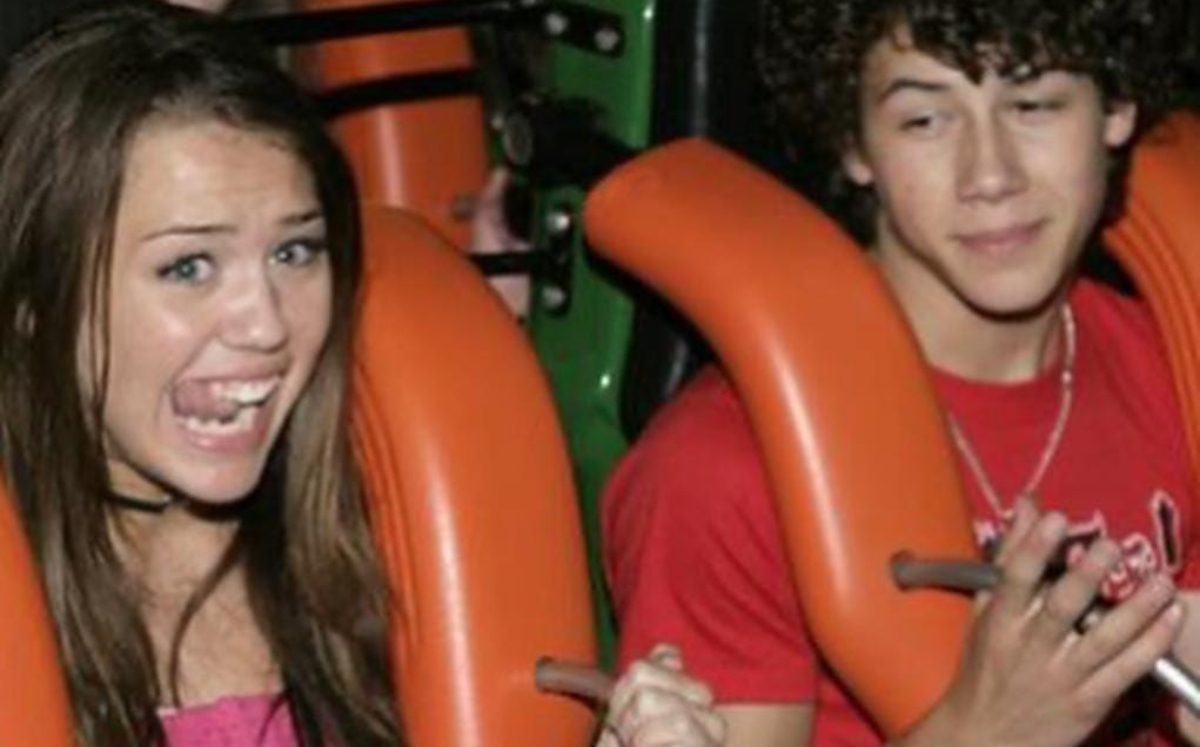 Miley Cyrus y Nick Jonas (Instagram).