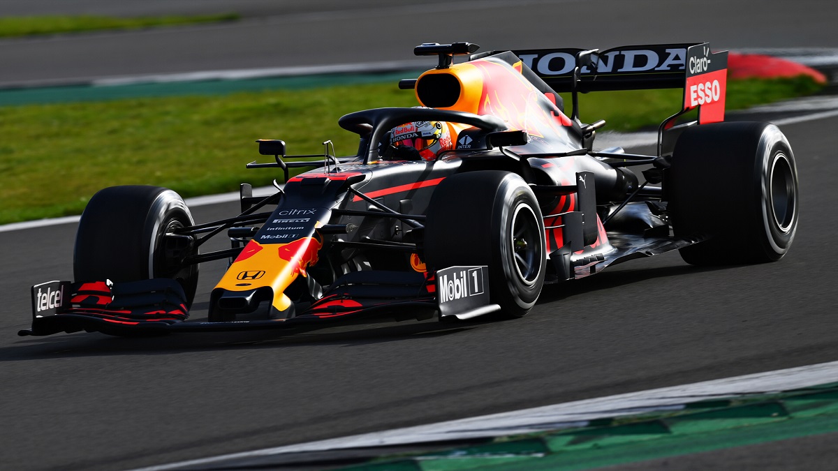 Monoplaza de Max Verstappen para la temporada 2021 de la Fórmula 1 (Twitter @redbullracing)