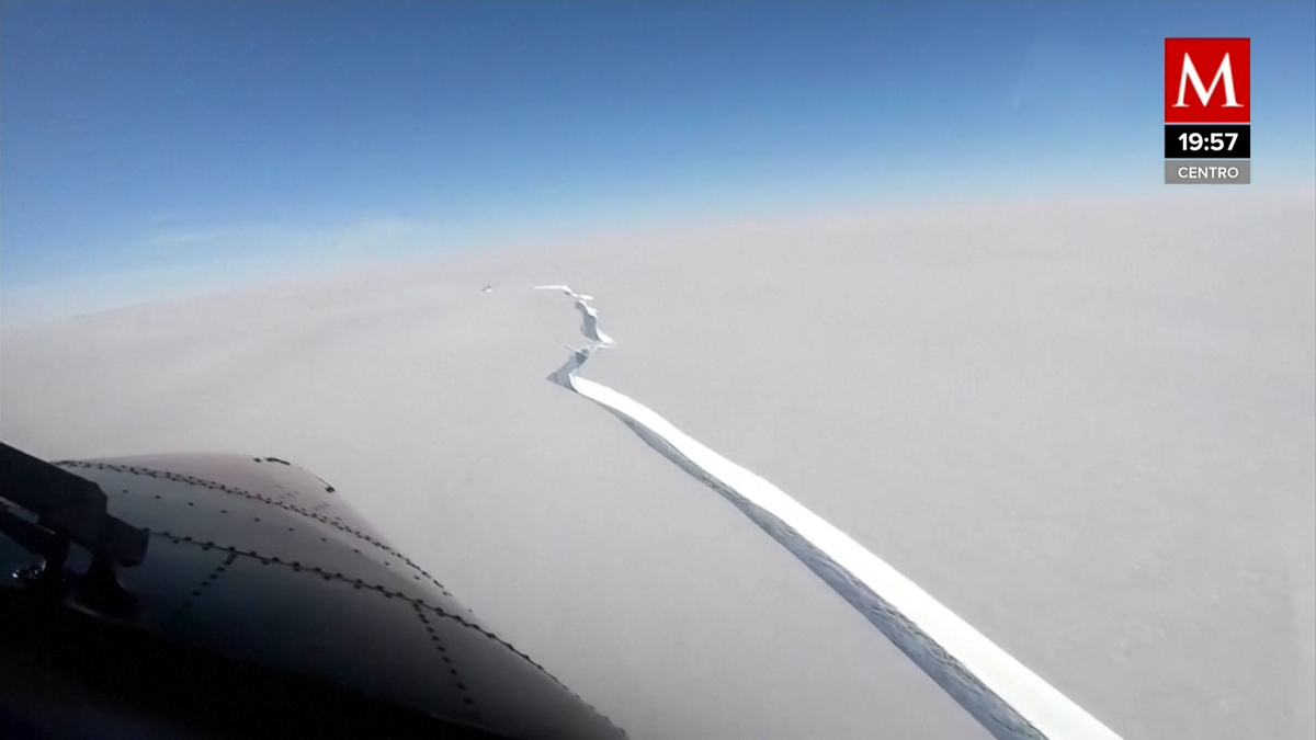 ¡Del tamaño de Londres! Iceberg se desprende de la Antártida; no hay heridos