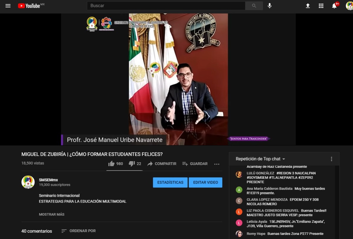 Busca brindar a los maestros herramientas que fortalezcan su labor, dijo Manuel Uribe.