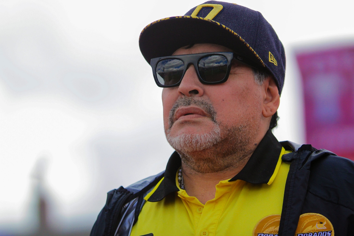 Diego Armando Maradona, en Dorados de Sinaloa (Imago7)
