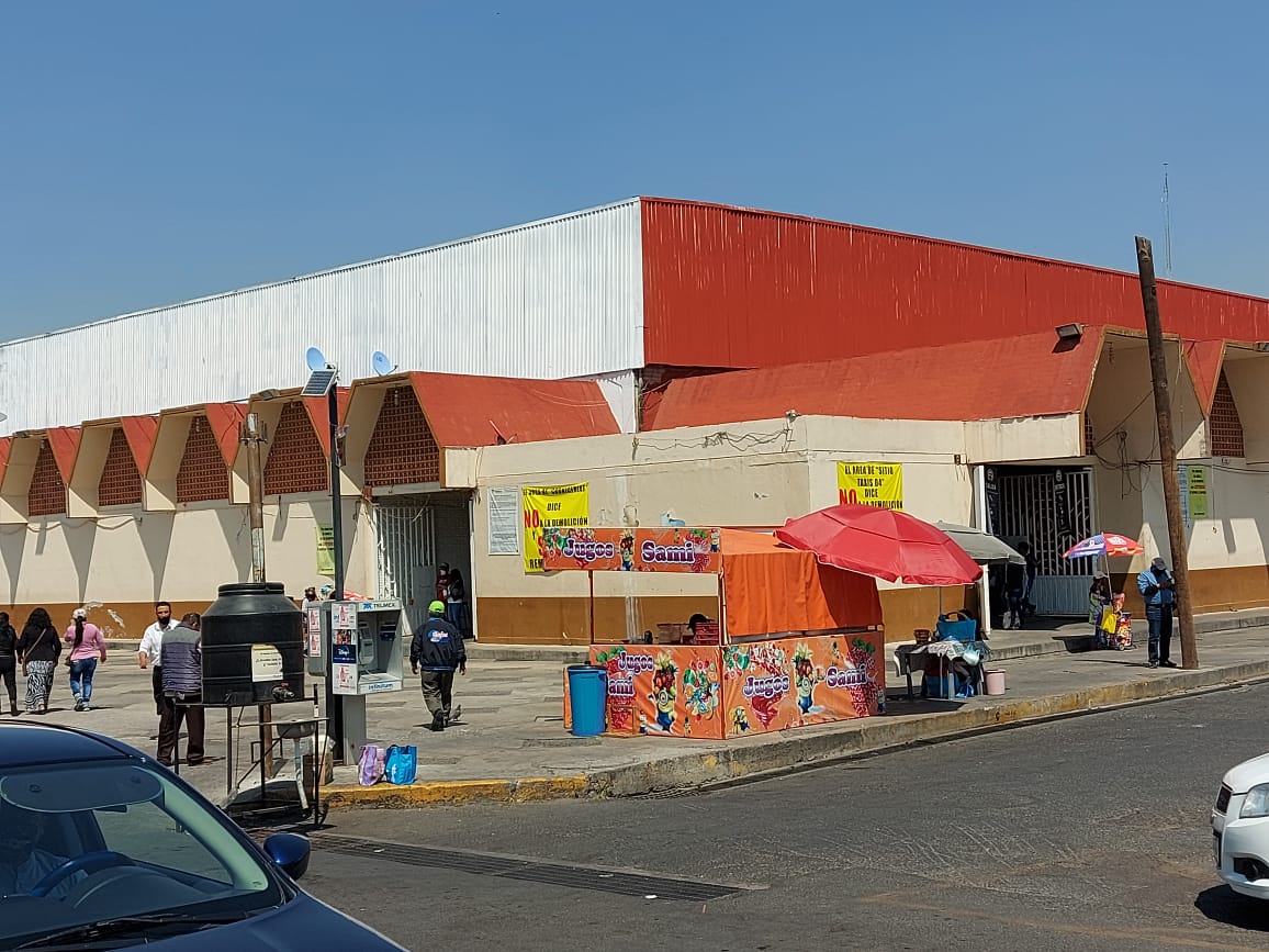 Mercado municipal de Tlaxcala. (Adolfo Tenahua)
