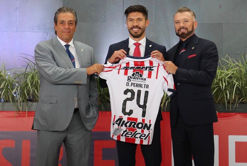Presentación de Oribe Peralta con Chivas (imago7)