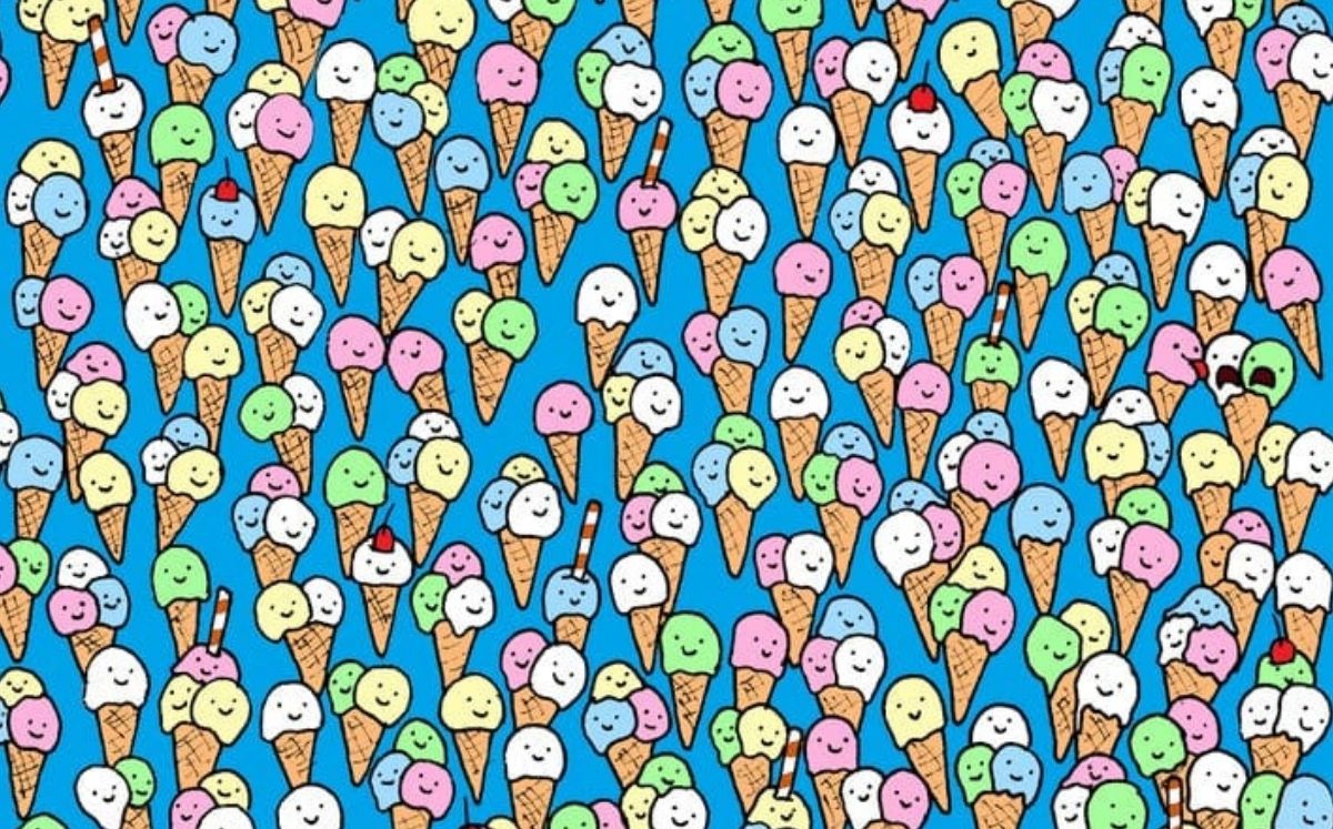 Reto visual: encuentra la paleta entre los helados (Dudolf)