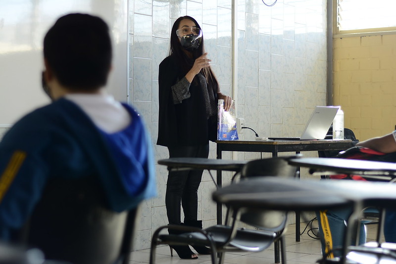 Suman 95 mil docentes en lista para vacuna antocovid. (Cortesía)