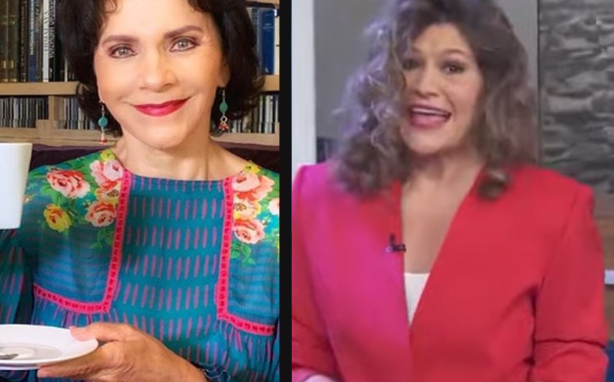 Burro Van Rankin y Paul Stanley comparan look de Martha Figueroa con el de Pati Chapoy; la conductora la imita en Hoy. (Especial)
