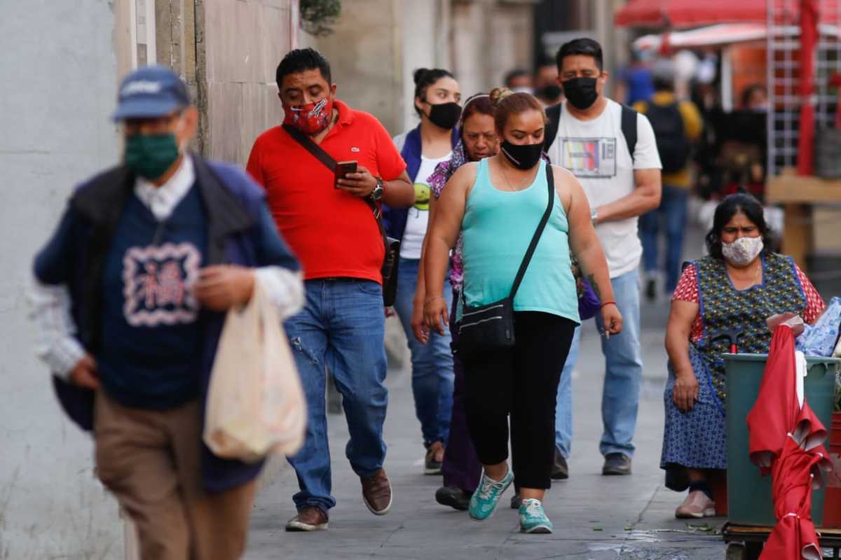 Calles de la Ciudad de México en la nueva normalidad. (Araceli López)
