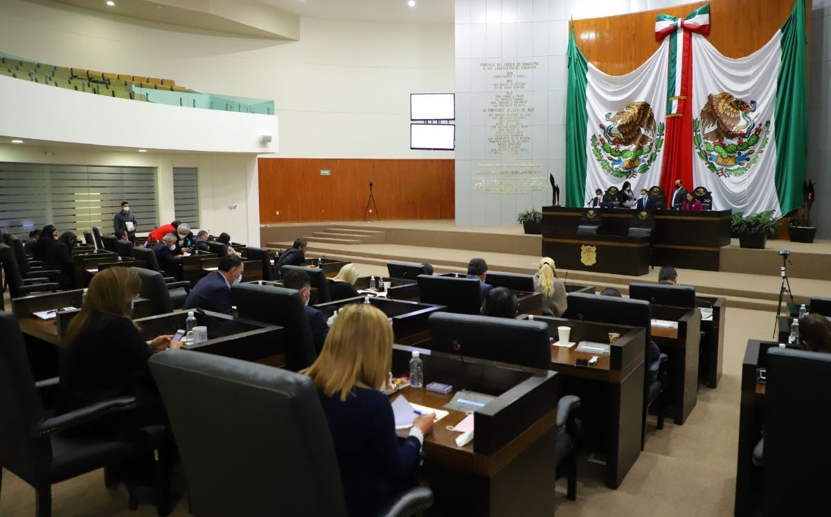 Congreso de Tamaulipas en la sesión del 2 de marzo. (Facebook)