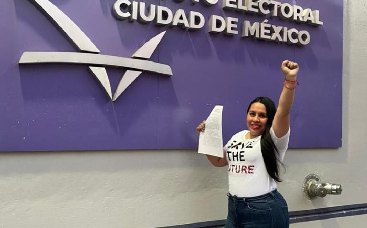 Fabiola Bautista, aspirante a la candidatura de la alcaldía Iztacalco en CdMx. (Facebook)