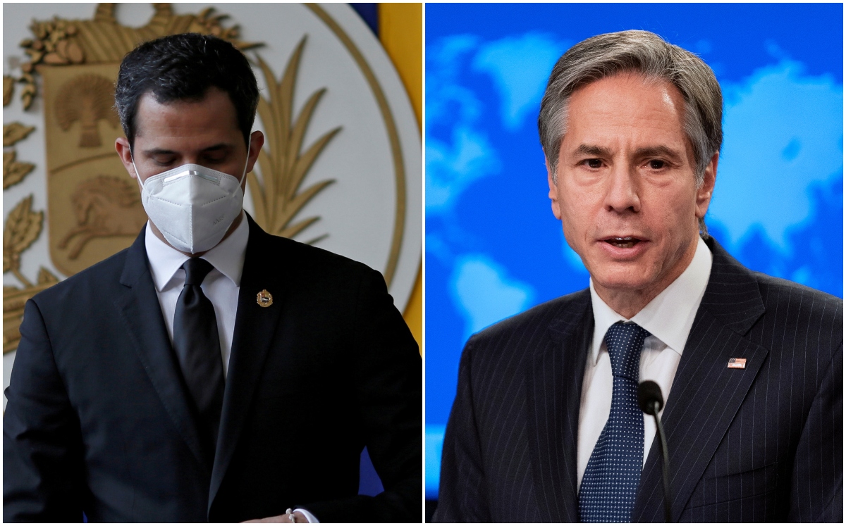 Juan Guaidó había expresado que buscaría con Antony Blinken mantener vínculos. (Reuters)
