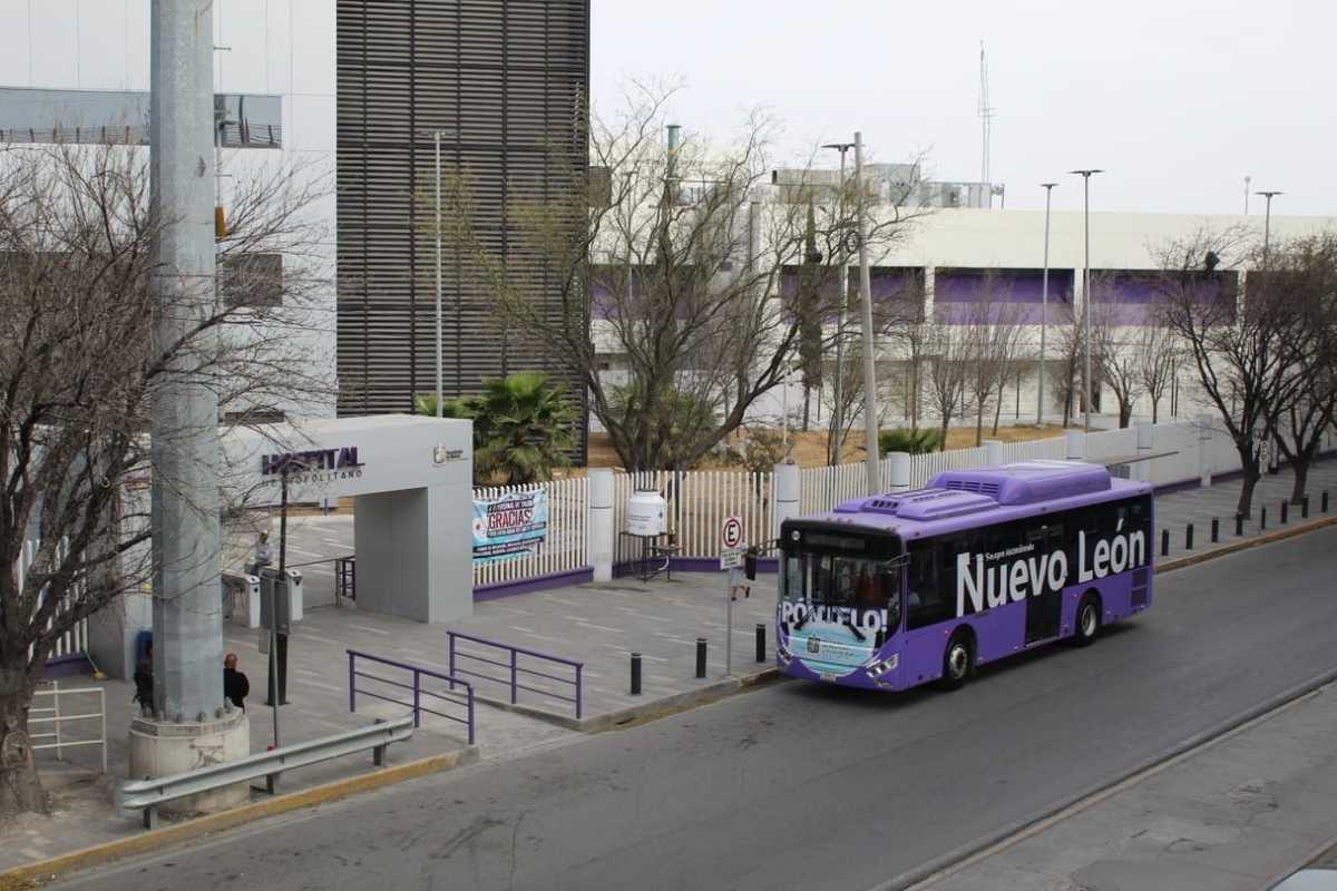 Prueba Nuevo León ruta exprés de Línea 3 a centro de Apodaca. Foto: Especial.