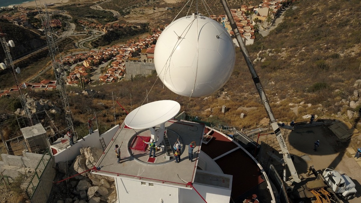 El radar arrojará datos sobre condiciones meteorológicas en la región.